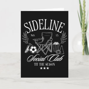 Frauen Nebenbei Sozialclub Fußball-Mama Spieltag F Karte
