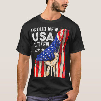 Frauen Neue USA-Bürger Amerikanische US-Staatsbürg T-Shirt