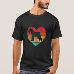 Frauen Niedlich Hearts Schnauzer Dog Puppy Teen Gi T-Shirt