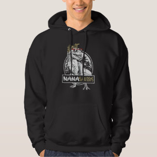 Frauen Niedlich Nanasaurus Grandma Dinosaurier Rex Hoodie