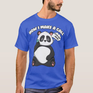 Frauen - Niedlicher Panda-Bär Premium 2059 T-Shirt