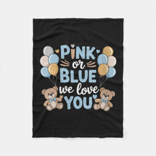 Frauen NK oder Blau Wir Liebe Sie, Schwangerschaft Fleecedecke