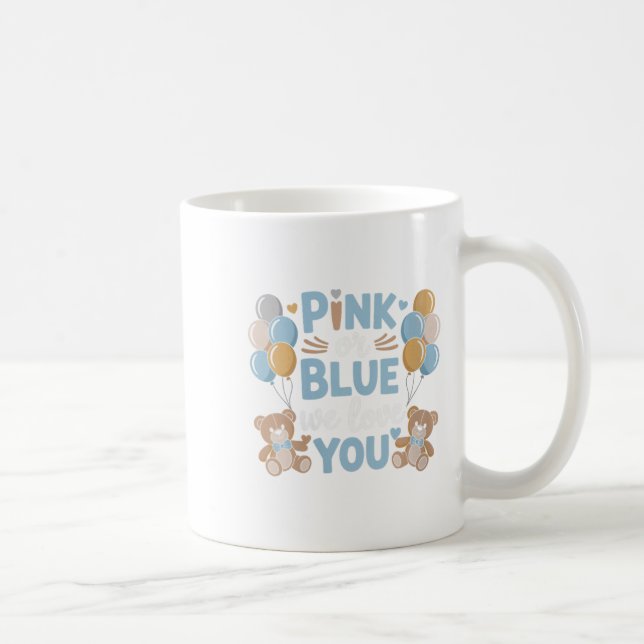 Frauen NK oder Blau Wir Liebe Sie, Schwangerschaft Kaffeetasse (Rechts)