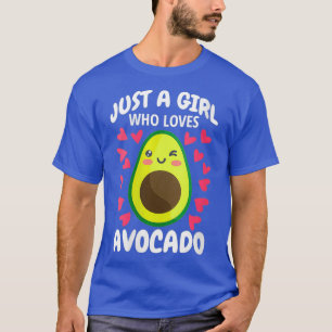 Frauen nur ein Mädchen, die Lieben Avocado Toast N T-Shirt