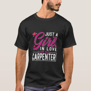 Frauen nur ein Mädchen in Liebe mit ihrem Zimmerma T-Shirt