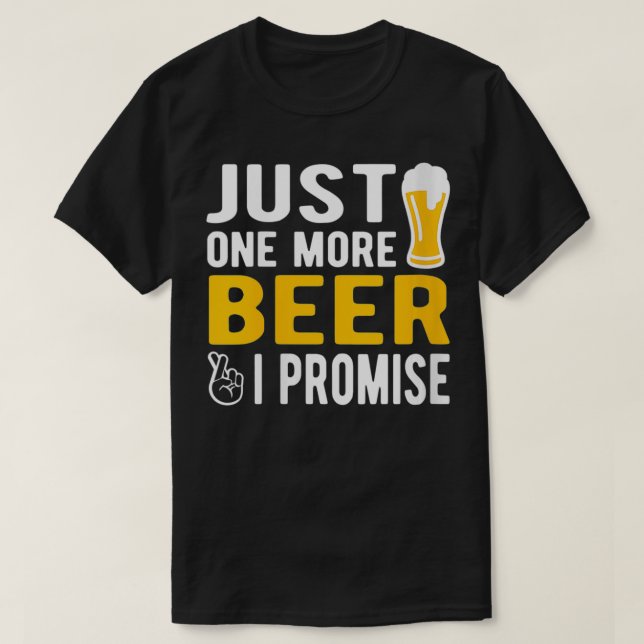 Frauen Nur noch ein Bier verspreche ich VNeck T-Shirt (Design vorne)