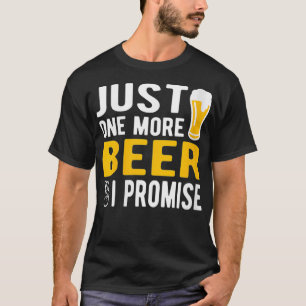 Frauen Nur noch ein Bier verspreche ich VNeck T-Shirt