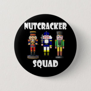 Frauen Nutcracker Squad Weihnachtsballett V-Nacken Button