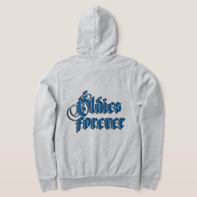 Frauen Oldies für immer Individuelle Name Hoodie (AblageHinten)