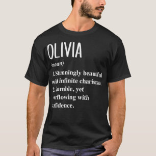 Frauen Olivia Vorname Definition Personalisiert G T-Shirt