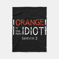 Frauen Orange ist das neue Idiot lustiger Spruch V