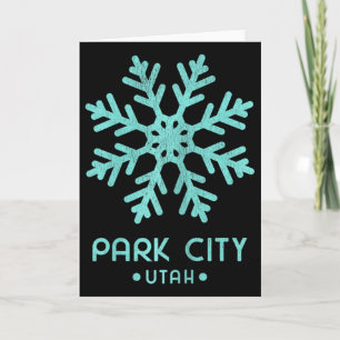 Frauen Park City Utah Skifahren Karte