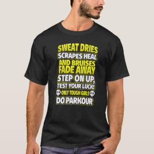 Frauen Parkour Tough Girls Parkour T-Shirt