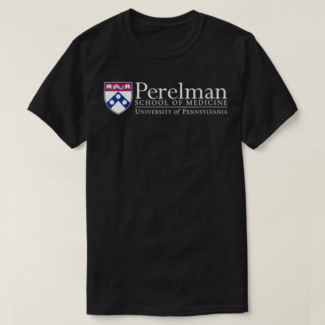 Frauen Penn Quakers Apparel Perelman School of Med T-Shirt (Design vorne)