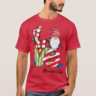 Frauen Personalisierte Liebe Mimilife Candy Gnome  T-Shirt