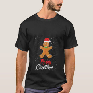Frauen Pfefferkuchen-Keks-Backen Familie Matching  T-Shirt