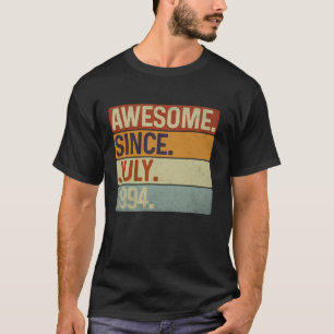 Frauen Phantastisch seit Juli 1994 30 Jahre alt 30 T-Shirt