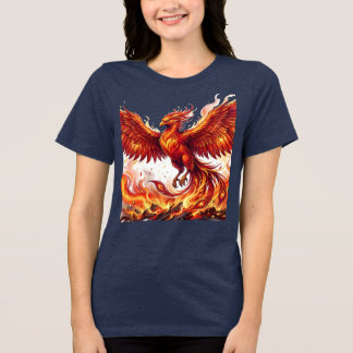 Frauen-Phoenix-Shirt – Phoenix Rising Tri-Blend Shirt