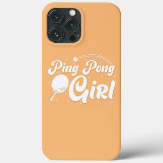 Frauen Ping Pong Girl Case-Mate iPhone Hülle