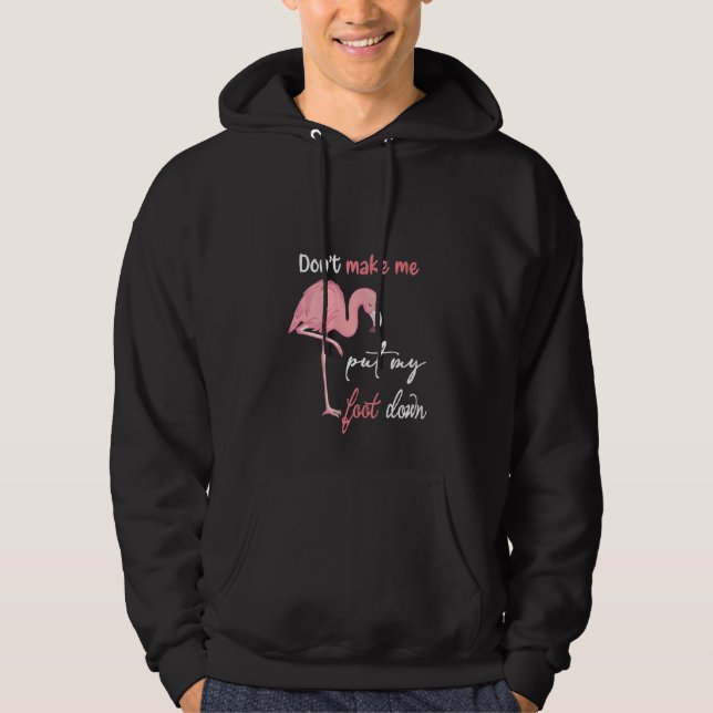 Frauen Pink Flamingo Frauen Männer Sommer Hoodie (Vorderseite)