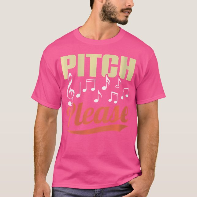 Frauen Pitch Musical Opera Sing T-Shirt (Vorderseite)