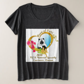 Frauen plus Größen-grundlegendes T-Shirt mit 2018