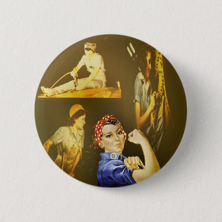 Frauen-Power - Knopf Button