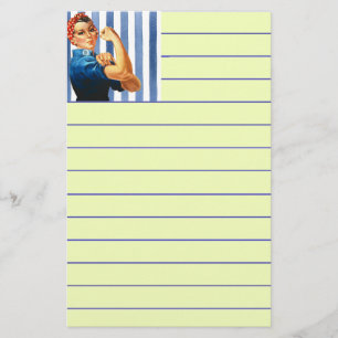 Frauen Power Stationierung Briefpapier