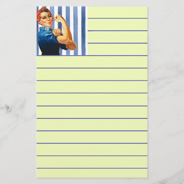 Frauen Power Stationierung Briefpapier (Vorderseite)