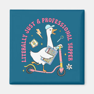 Frauen professioneller Quacksalber-Therapeut Gans Magnet