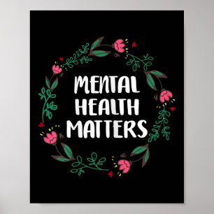 Frauen Psychische Gesundheit Bewusstsein Suizid Pr Poster