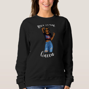 Frauen Puerto Rico Boricua Queen Puerto Rico Diva Sweatshirt