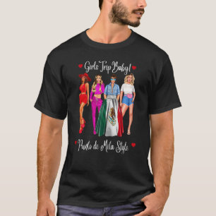 Frauen Punta De Mita Mädchen Reise Latina Mexiko U T-Shirt