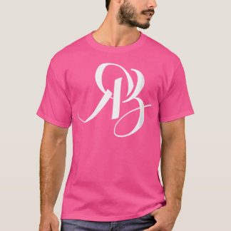 Frauen R B Initialen T-Shirt