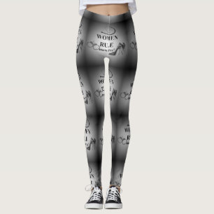 FRAUEN-REGEL-MANN-AUFSCHLAG LEGGINGS