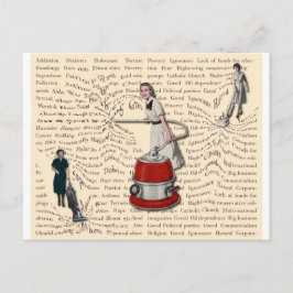 Frauen regieren die Welt Postkarte