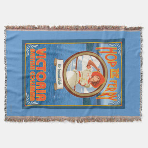 Frauen-Reitfähre - Victoria, BC Kanada Decke