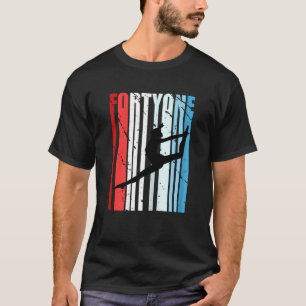Frauen Retro Frauen 41. Tänzerin Geburtstag Tanz L T-Shirt