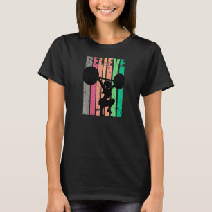 Frauen Retro Ladys Weightlift Frauen Lift T-Shirt