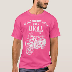 Frauen Retro Motorrad Ural - Vintage Sidecar m T-Shirt