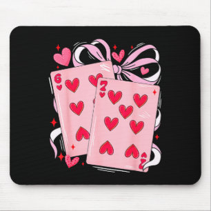 Frauen Retro Sechs Sieben 67 Meme Valentinstag Spi Mousepad