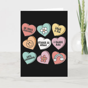 Frauen Retro-Sprechtherapie Valentinstag Herz Süßi Karte