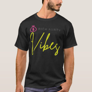 Frauen Rich Aunty Vibes Frauenalltag Mode E T-Shirt