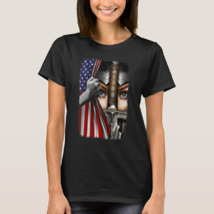Frauen Ritter Templar Ich bin ein Kind Gottes ein  T-Shirt