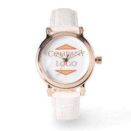 Frauen Rose Gold Luxury Company Watch mit Logo Armbanduhr