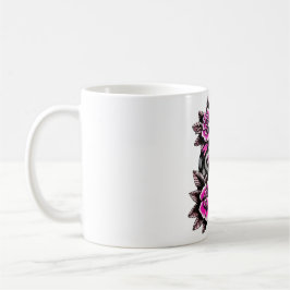 Frauen-Rosen-Kaffeetasse Kaffeetasse