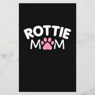 Frauen Rottie Mama Apparel Rottweiler Eigentümer L Briefpapier
