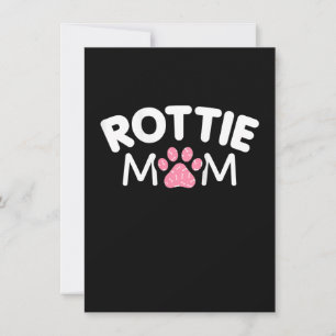 Frauen Rottie Mama Apparel Rottweiler Eigentümer L Dankeskarte