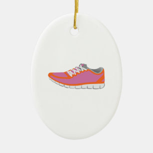 FRAUEN-' S-LAUFSCHUH KERAMIK ORNAMENT