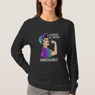 Frauen Schilddrüsenkrieger - unzerbrechliches Schi T-Shirt